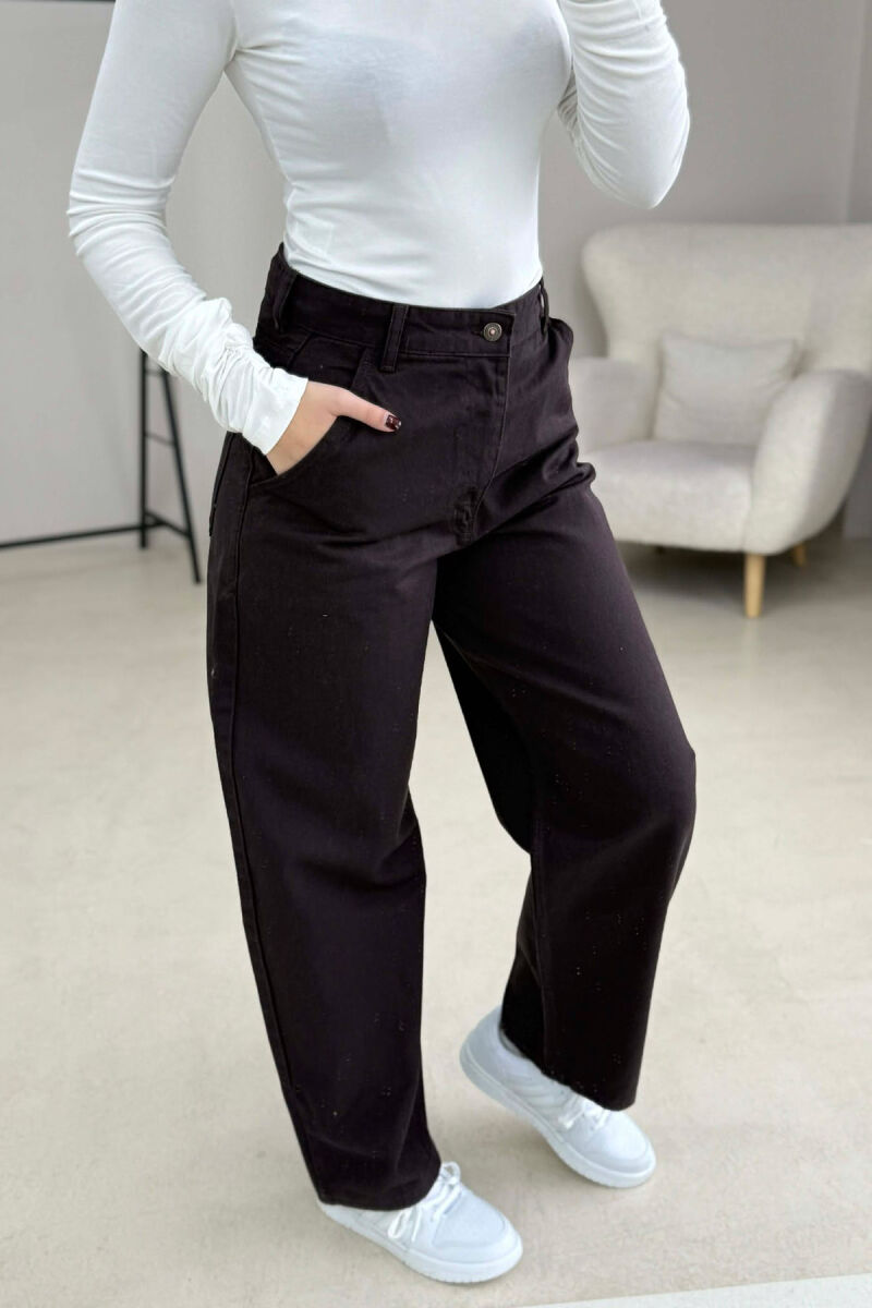 XHINSE TË GJËRA PËR FEMRA NË NGJYRË KAFE TË ERRËT - 2