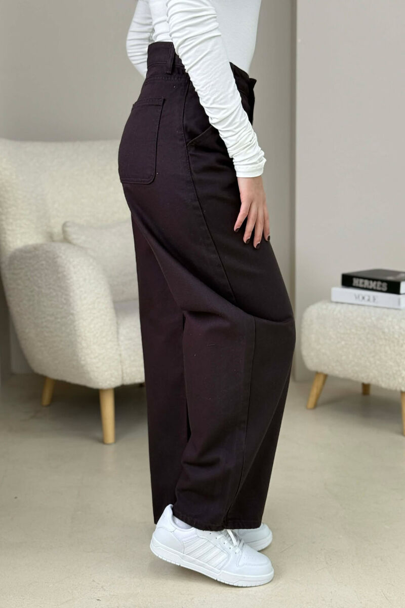 XHINSE TË GJËRA PËR FEMRA NË NGJYRË KAFE TË ERRËT - 5