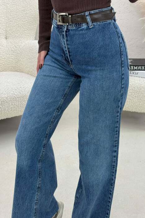 XHINSE TE THJESHTA ME DETAJIN E RRIPIT PER FEMRA NE NGJYRE BLU - 3