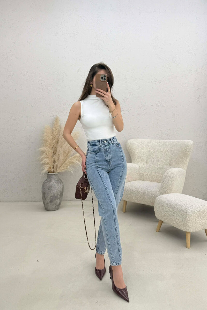 XHINSE TE THJESHTA NJE NGJYRESHE PER FEMRA NE NGJYRE BLU TE ERRET - 4