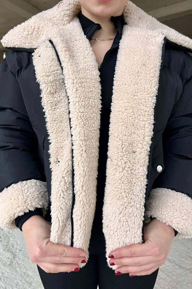 XHUP I THJESHTË PËR FEMRA NË NGJYRËN E ZEZË - 9