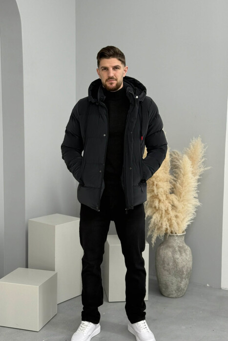 XHUP NJE NGJYRESH ME KAPUÇ DHE PUSH PER MESHKUJ NE NGJYRE GRI TE ERRET - 7