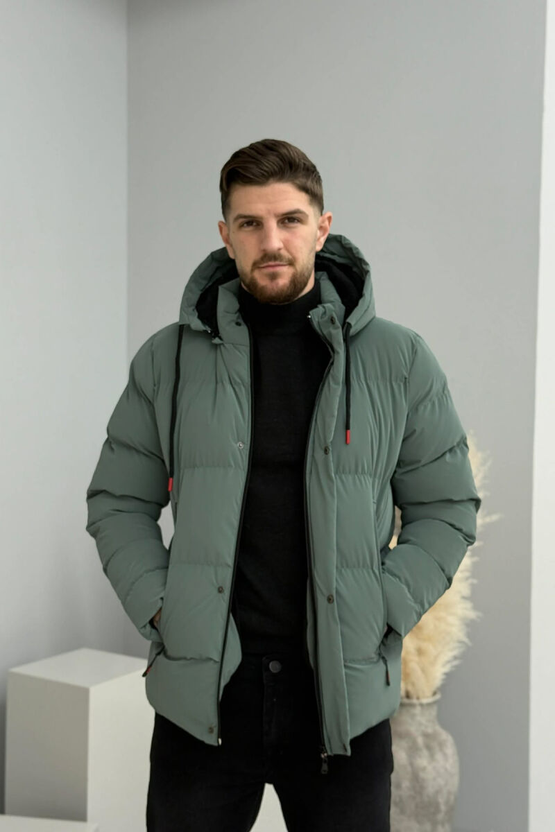 XHUP NJE NGJYRESH ME KAPUÇ DHE PUSH PER MESHKUJ NE NGJYRE GUR KALI - 6