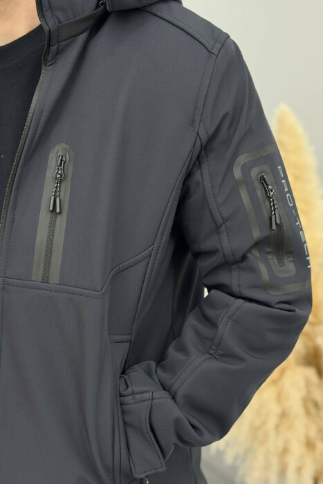 XHUP NJE NGJYRESH ME PUSH DHE XHEPA ANESORE PER MESHKUJ NE NGJYRE BLU TE ERRET - 3