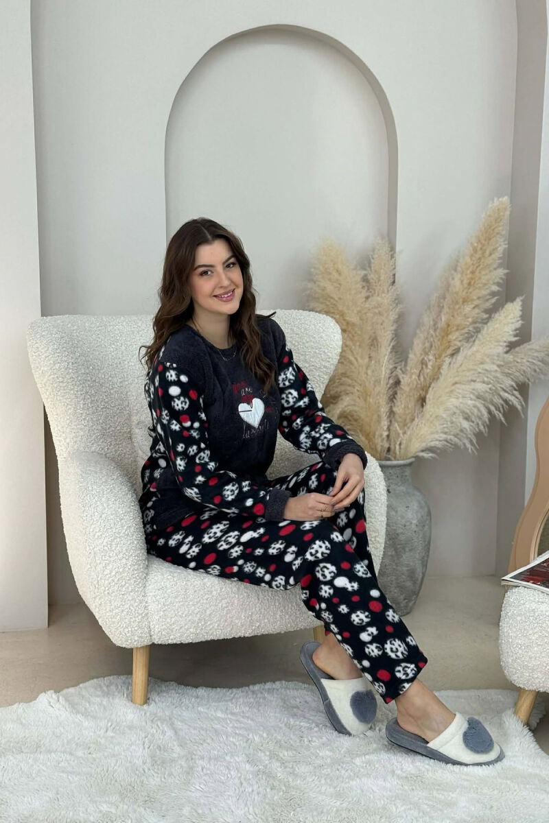 YOU ARE MY FAVORITE WOMAN PYJAMAS DARK GREY/GEE - 5