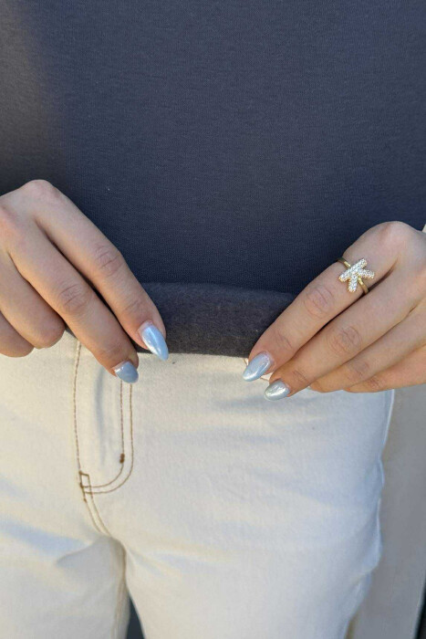 ZIPPER HIGH NECK WOMEN SWEATSHIRT DARK GREY/GEE - 5