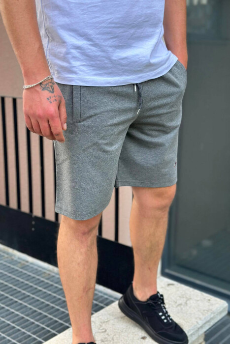 ZOMBIE STICKER MAN SHORTS DARK GREY/GEE - 2
